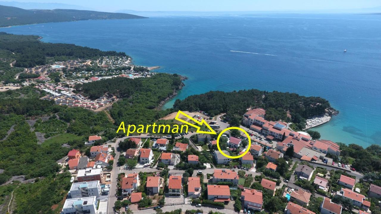 Apartments Pika Krk Town Exteriör bild